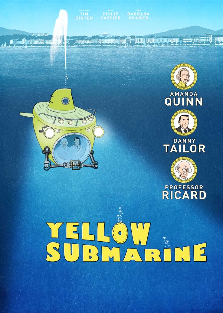 yellow submarine genfer see u-boot tauchen Auguste Piccard